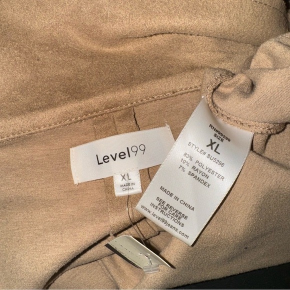 Evereve Level 99 Belted Faux Suede Blazer Women’s - Size XL - Picture 10 of 10